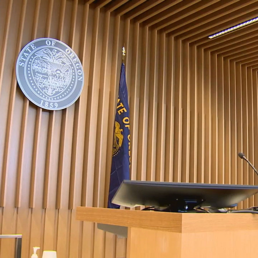 Oregon Courtroom